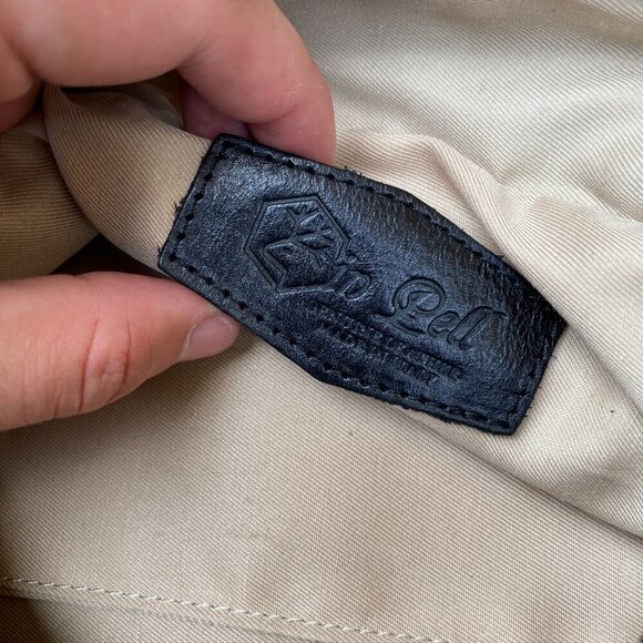 Vintage In Pell Italy Leather Bag Black - Picture 6 of 6